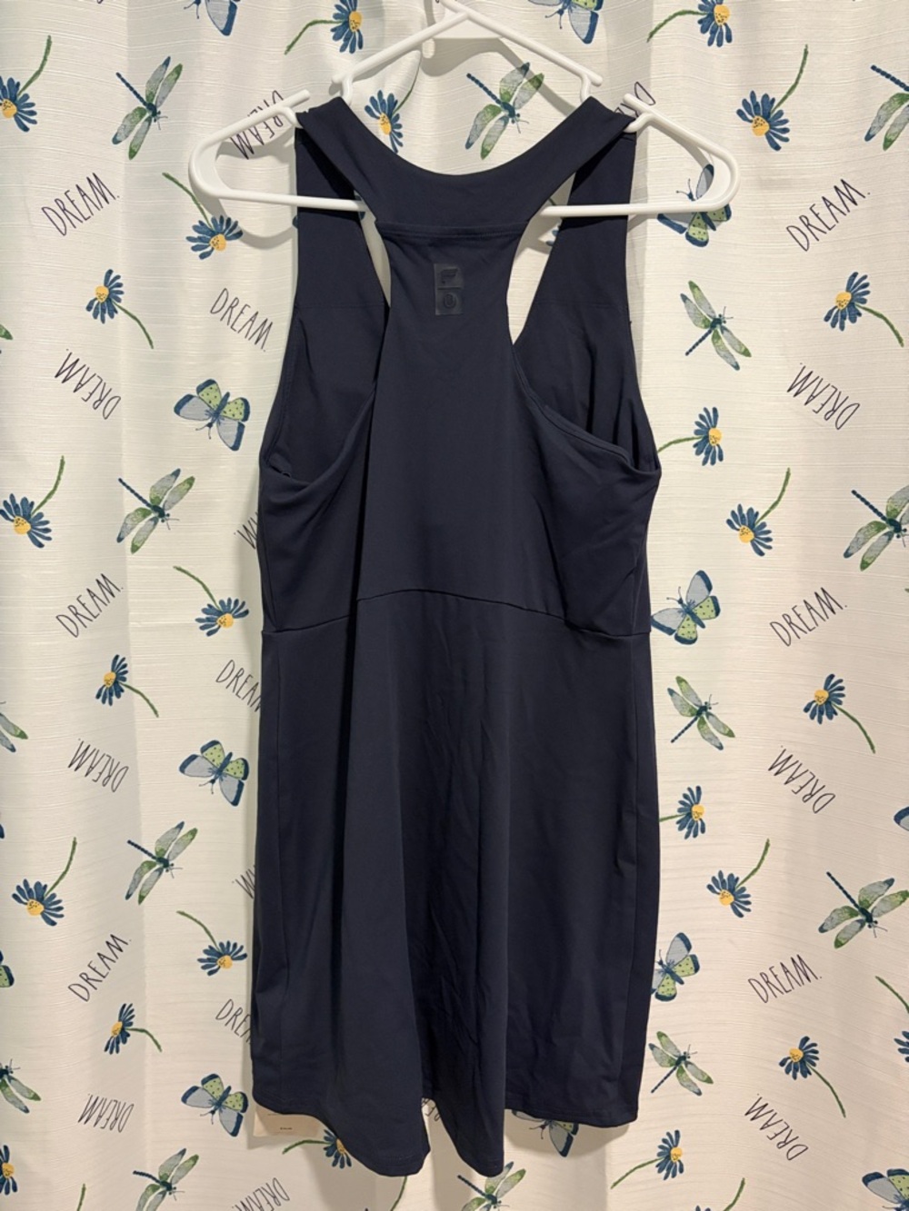 Fabletics Navy Sleeveless V‑Neck Mini Dress - Picture 3 of 6